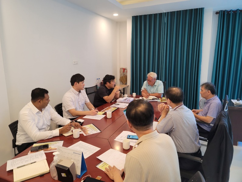 Partner meeting for the Cambodia power project
