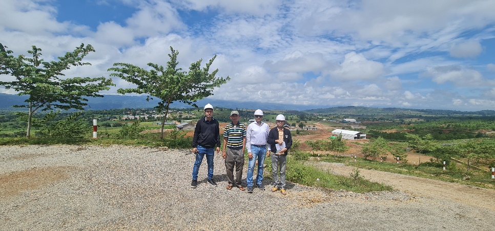 Site survey at Pindaya