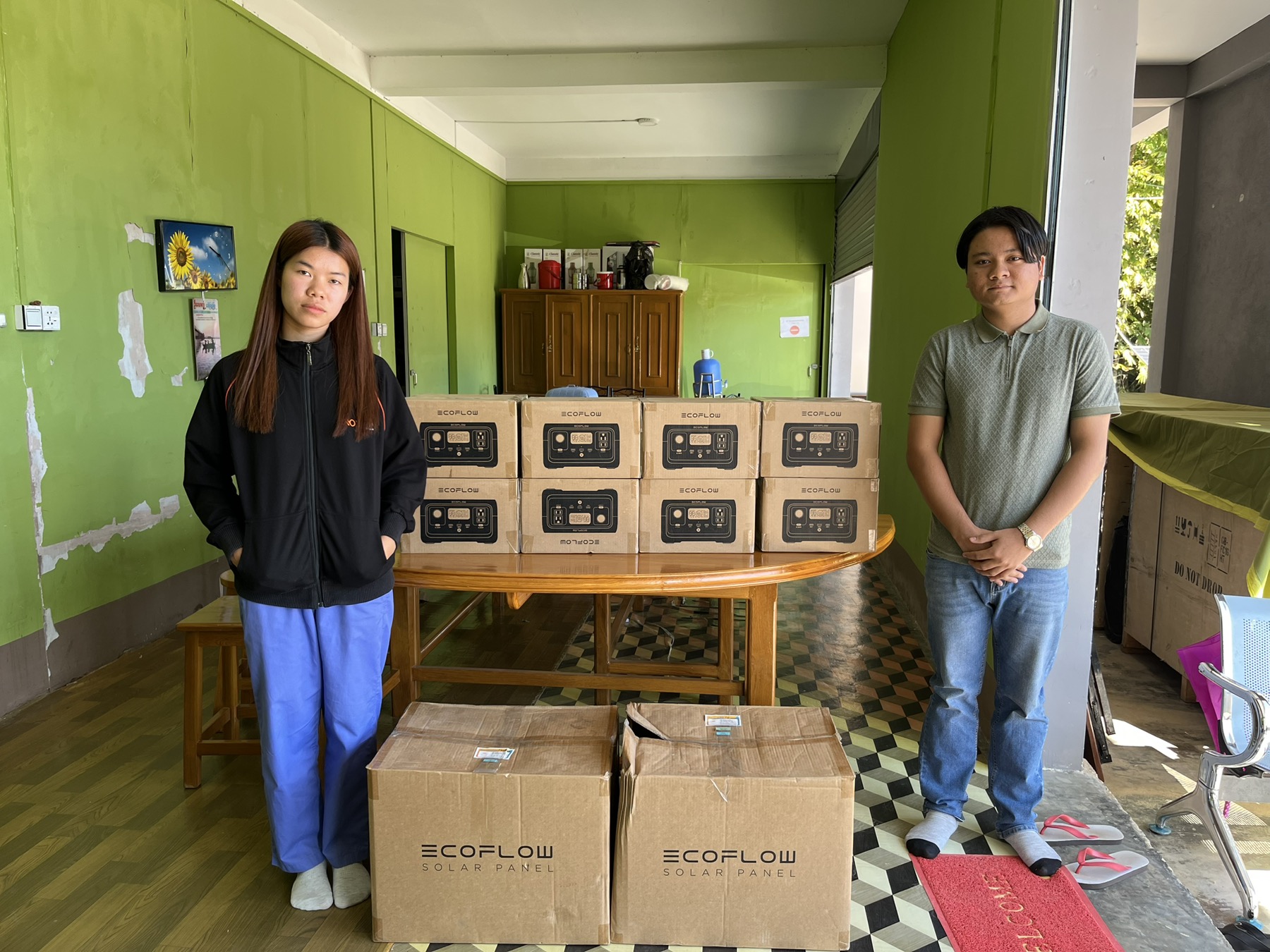 Delivery of power stations for UNOPS